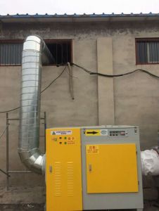 盈创隔热条厂voc光氧机设备安装工程